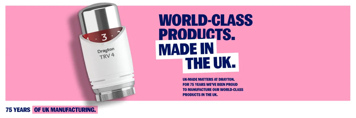 Drayton celebrates 75 years of UK heating controls manufacturing in 2024