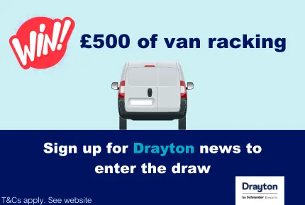 illustration of van with text asking user to sign up to newsletter