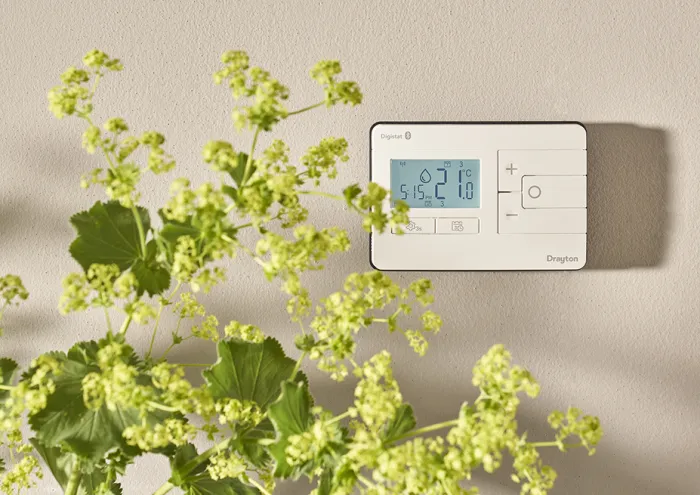 Drayton Digistat Bluetooth Programmable Thermostat introducing a blog about the implications of the UK 2024 Spring Budget