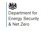 Logo - Gov Department for Energy and Net Zero