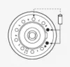 Drayton TRV4 temperature range limiting pins